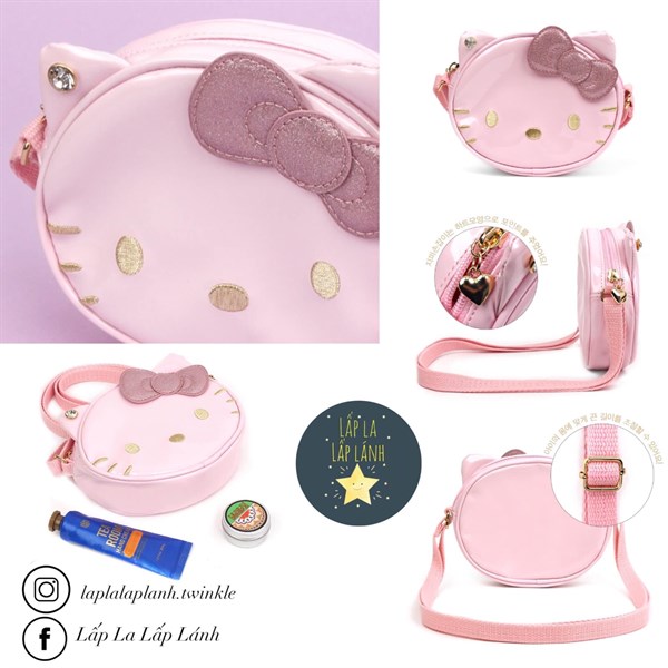 Winghouse Túi đeo chéo HK0007 mẫu Hello Kitty