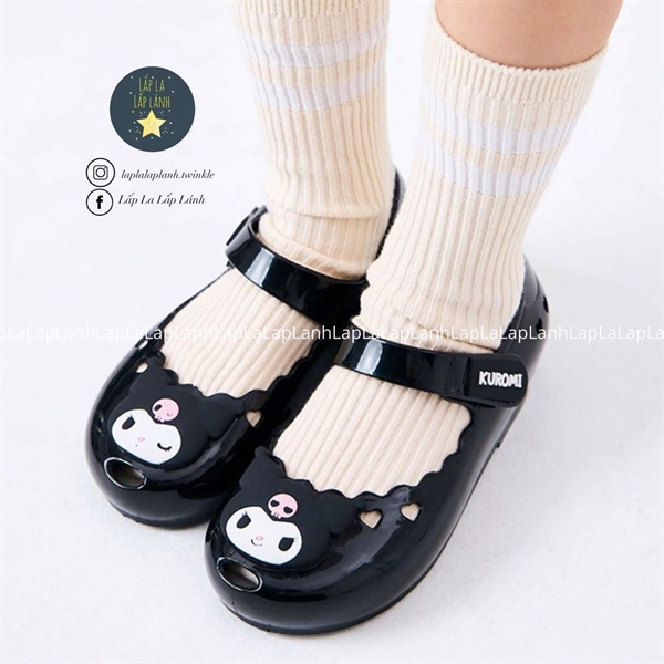 Shoopenkids Giày búp bê nhựa Kuromi HPKV1FS65S S150