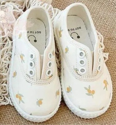 Dottodot Gối chống bẹp đầu Crown Cherry đỏ