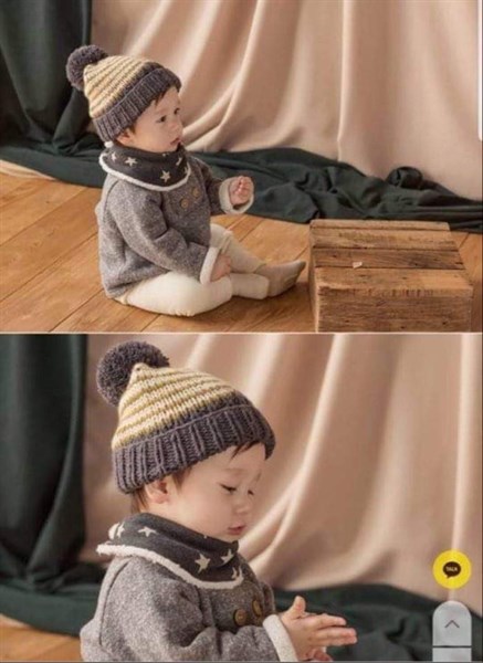 Happy Prince Nón len sọc xanh, quả bông