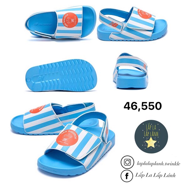 NewBalance Sandal Blue Stripe