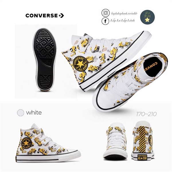 Converse Giày cổ cao A10766C size 210