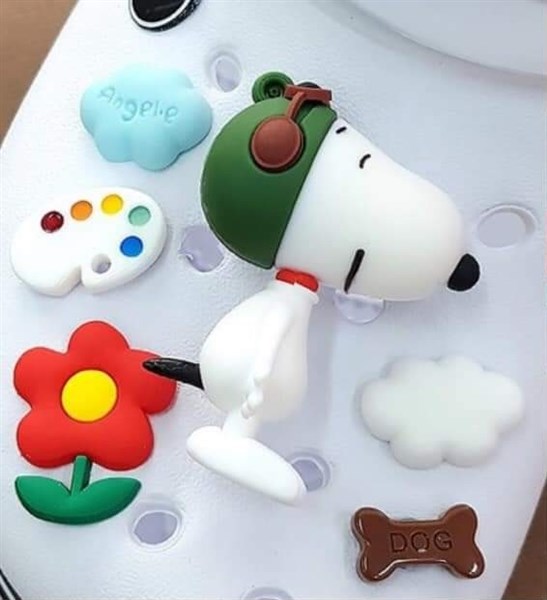Crocs Jibbitz Snoopy Set Lẻ 6 charms