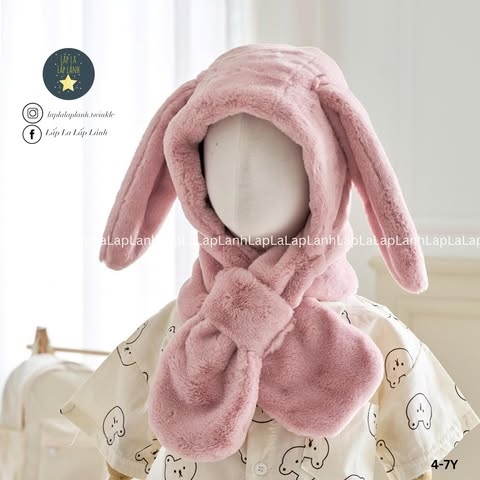 ModernHouse Nón lông trùm tai thỏ