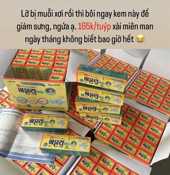 Hyundaifarm Kem bôi vết côn trùng cắn