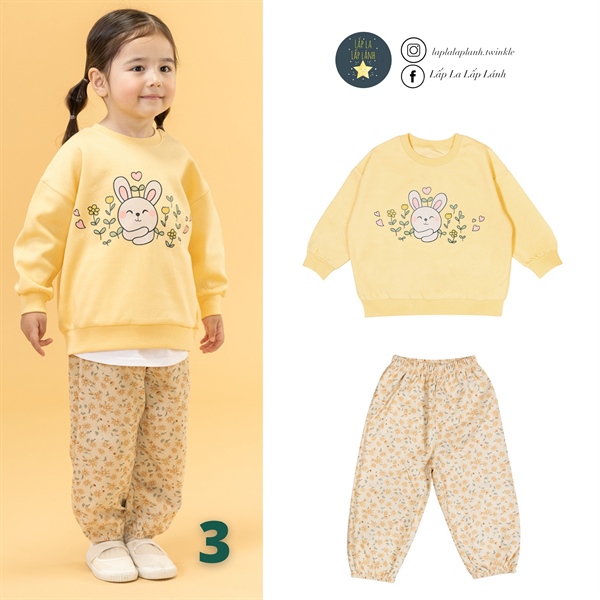 Kidscomo Đồ bộ số 3