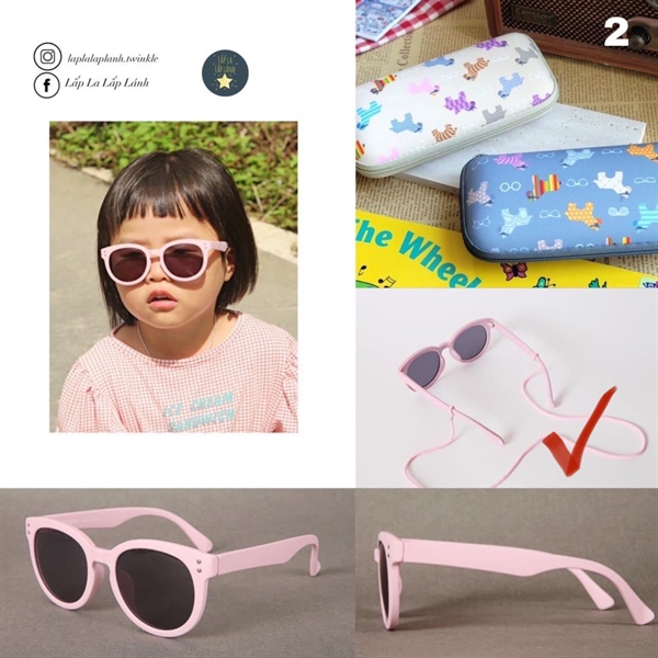 Ankyong Dây đeo kính Hồng