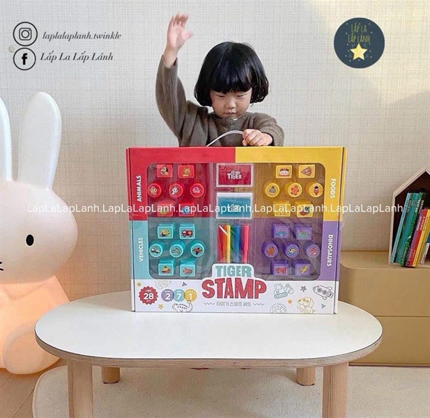 Mylittletiger Bộ mộc trang trí