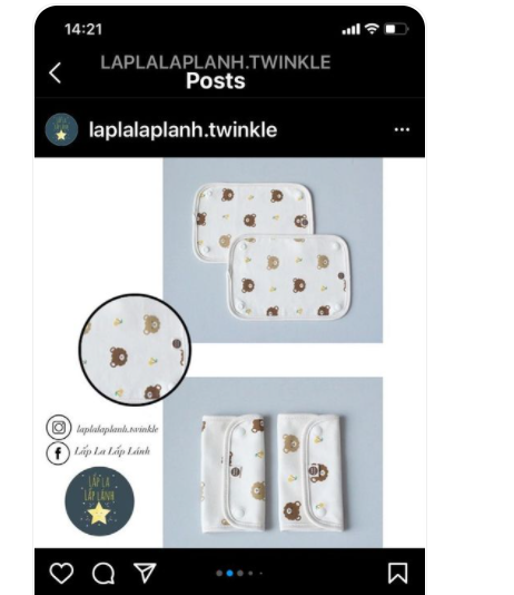 Tấm Vải Bọc Gặm Nướu Cho Bé