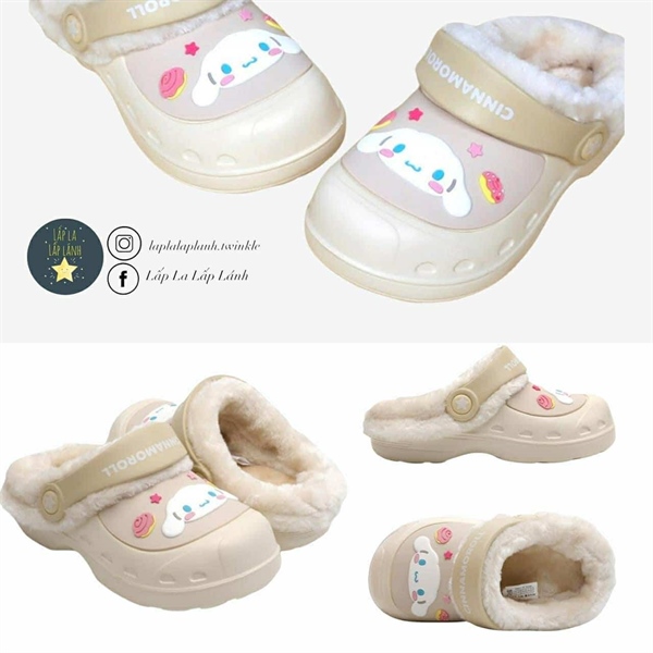 Shoelamode Sục lông Cinnamoroll size 160