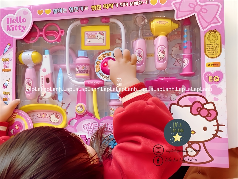 Bunnyland Bộ đồ chơi bác sĩ hello kitty