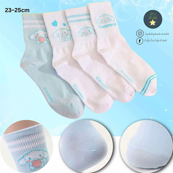 Renoma Set vớ 4p Cinnamoroll Multi