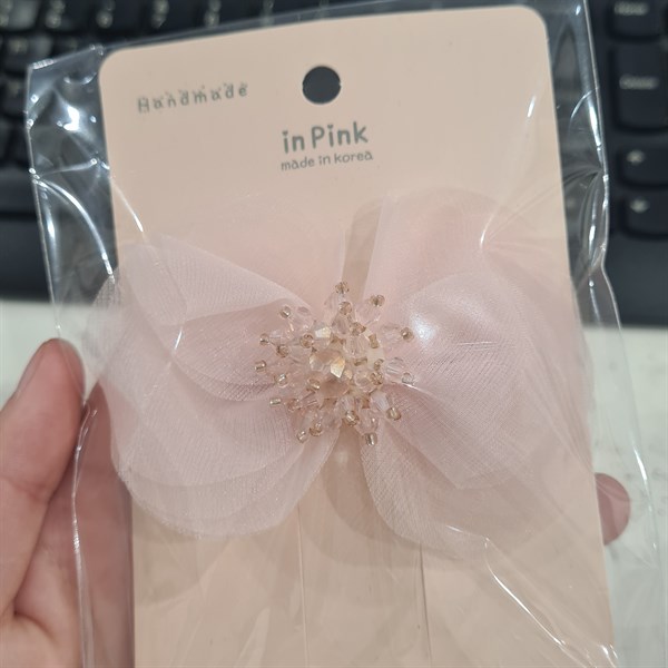 Handmade Kẹp baby nơ nhỏ mẫu 4