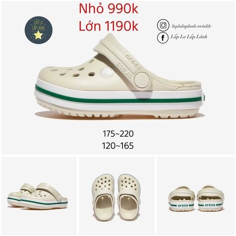 Crocs Sandal CRS207005 kem size 155