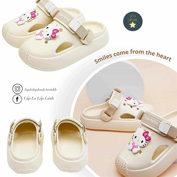 Shoelamode Sục hello kitty size 180