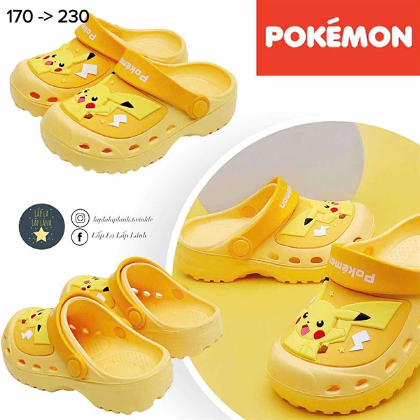 Shoelamode Sục nhựa pokemon friend size 180