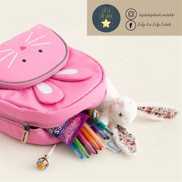 MiloGabby Balo Thỏ Hồng