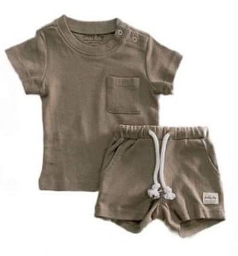 SundayHug Đồ bộ Xanh rêu size 6m