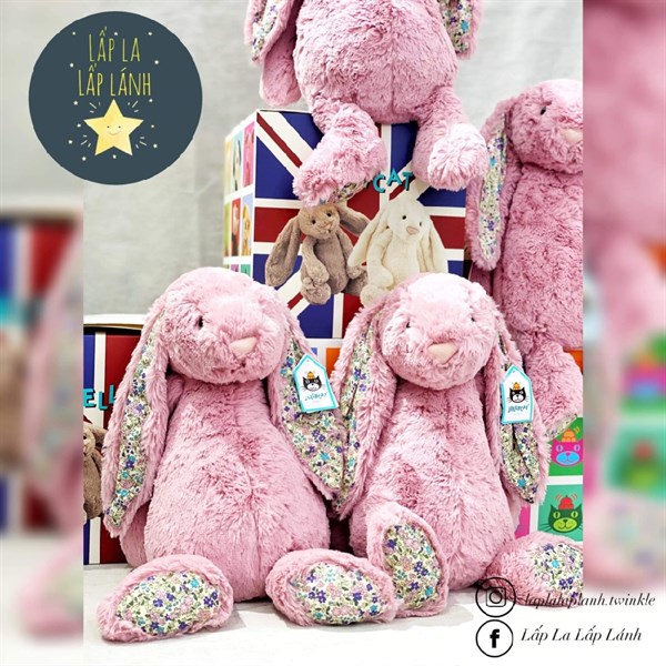 Jellycat Blossom Tulip Pink Bunny size 36cm
