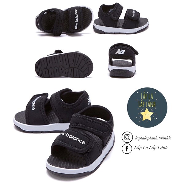 NewBalance Black quai ngang dán nhỏ ( Baby)