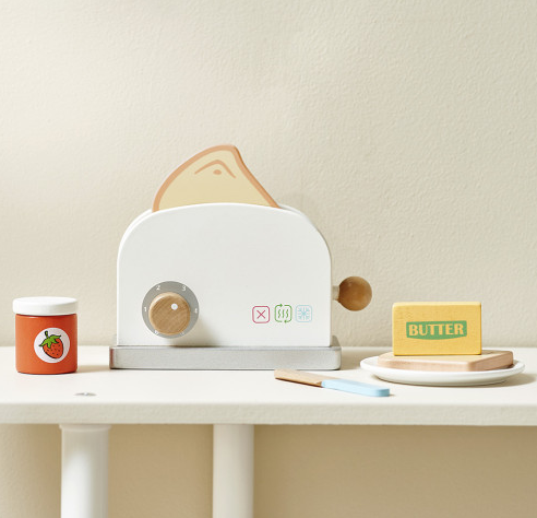 CoaaCoaa Đồ chơi gỗ máy nướng sandwich