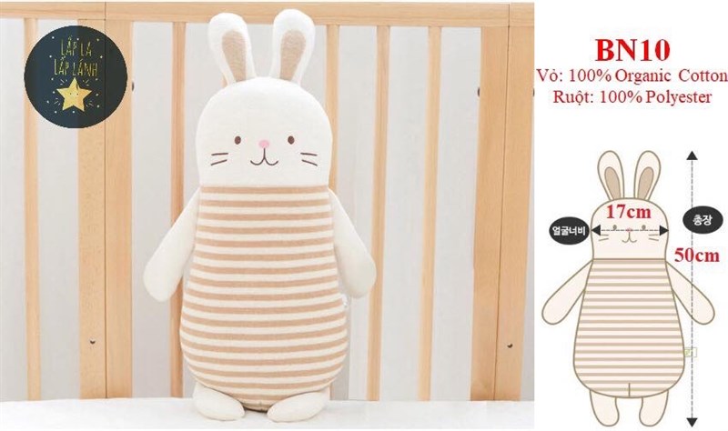 BlessNature Thỏ béo 50cm