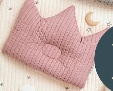 Malolotte Gối chống bẹp đầu Crown vân sọc Hồng