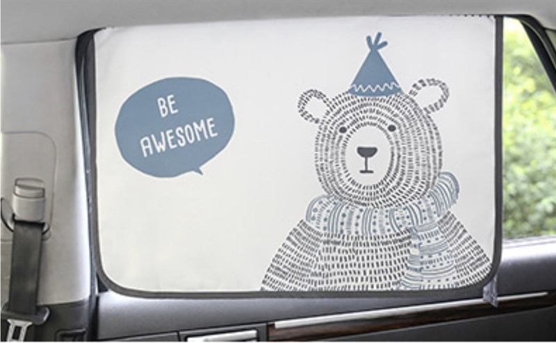 Bebedeco Chắn Nắng Awesome Bear White