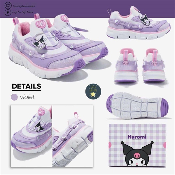 Fila Sneaker 3XM02459G500 Kuromi size 200