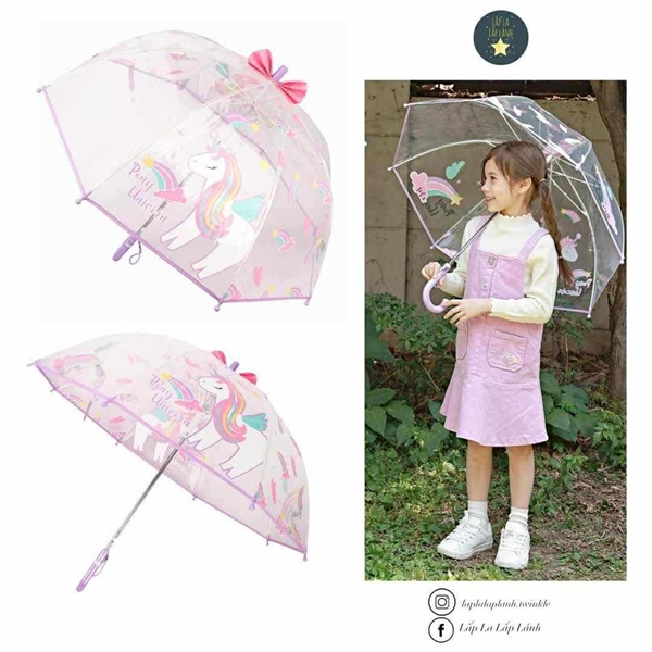 Winghouse Dù Unicorn trong suốt BC0018