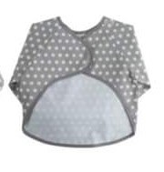 Easyfabric Áo yếm chống thấm Chấm bi xám size M