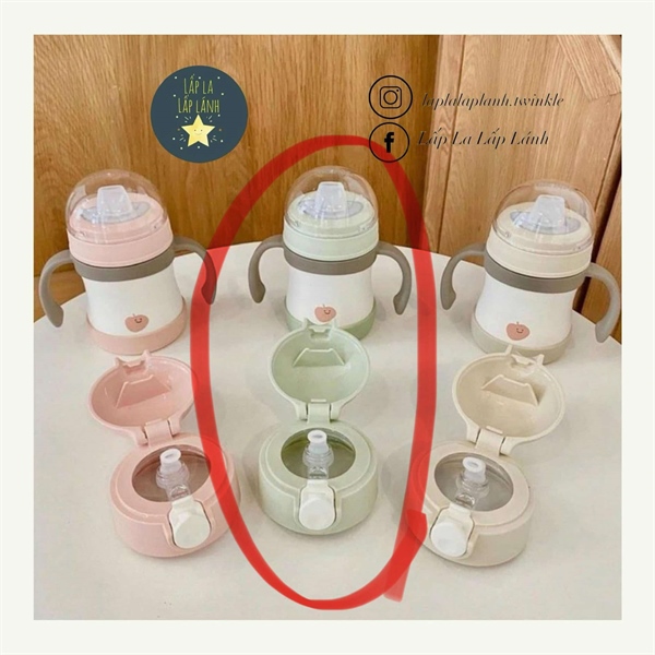 Foogo Set ống hút thay thế cho bình Thermos 280ml