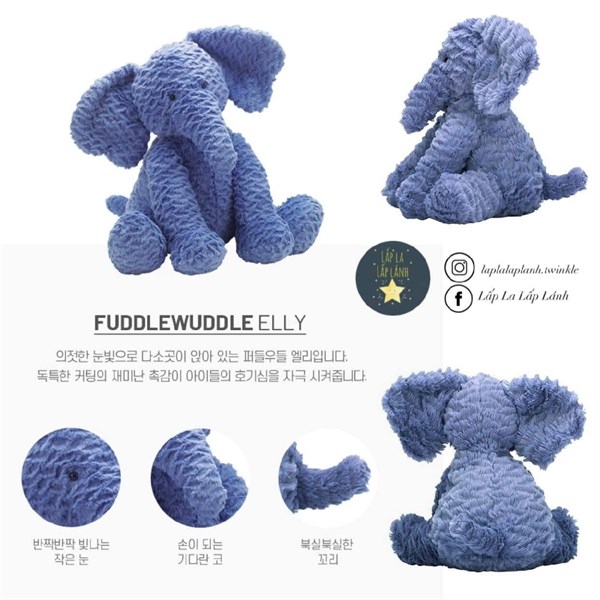 Jellycat Fuddlewuddle Elly