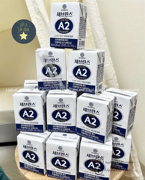 Yonsei Sữa tươi đạm A2 vị tự nhiên 1/2 THÙNG 12 hộp 125ml date 29/12/2025