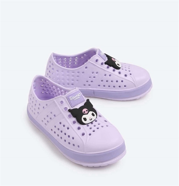 Shoopenkids Sandal nhựa HPKRUFA31S Kuromi S190