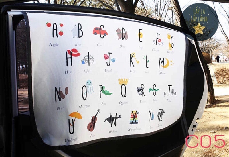 Bebedeco Chắn nắng Alphabet C05
