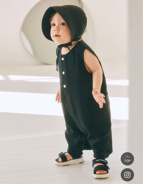 HappyPrince Suit đen size 12-24m