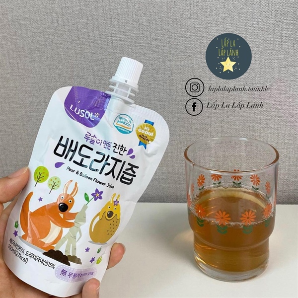 Lusol Nước ép lê cát cánh date 09.12.2025