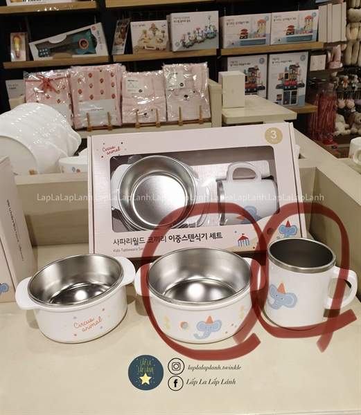 Modernhouse Ly inox voi trắng