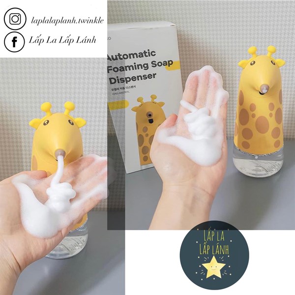 Abko Máy rửa tay tạo bọt Hươu Vàng