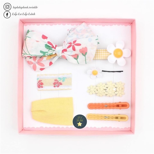 ChennyBongBong Set kẹp mẫu 16