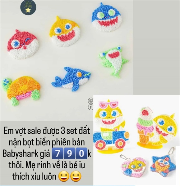 Mylittletiger Foam clay Babyshark