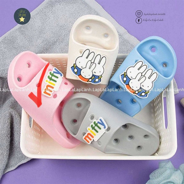 Alphashoe Dép nhà tắm Miffy size 200