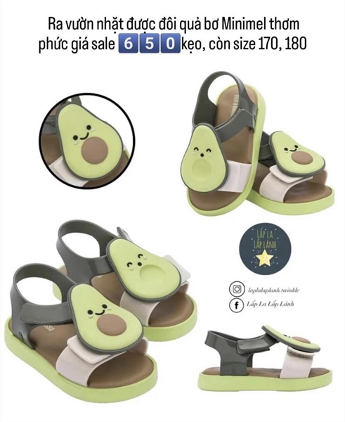 Minimelissa Sandal 33239 Avocado size 170
