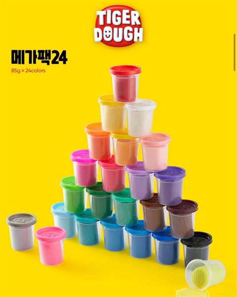 Mylittletiger Set đất nặn 24 màu