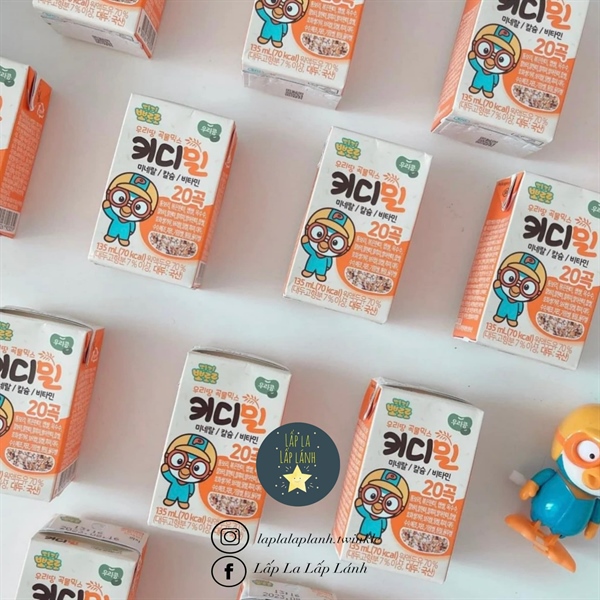 Pororo Sữa hạt THÙNG 24 hộp 135ml date 19/04/2026