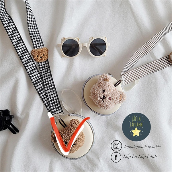 Rangubebe Hộp kính gấu Nâu