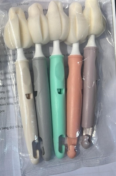 Lieto Set cọ mix 5 màu pastel