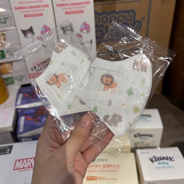 Greenfinger Set 10 cái khẩu trang Animals size 0-24m