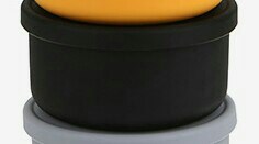 Dailylike Bát Silicone Kèm Nắp Black